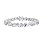 D’joy Moissanit Armband ca. 19 cm 925 Silber rhodiniert ca. 29,53 ct.