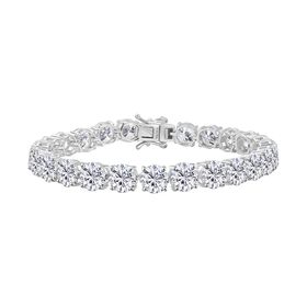 D’Joy Moissanit Armband, 19 cm - 29,53 ct.