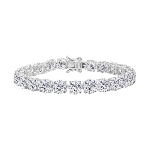 D’joy Moissanit Armband ca. 19 cm 925 Silber rhodiniert ca. 29,53 ct. image number 0