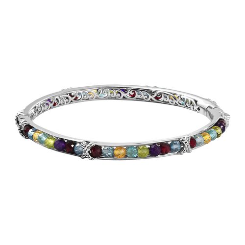 Multi-Edelstein-Armreif, 19 cm - 20,69 ct. image number 0