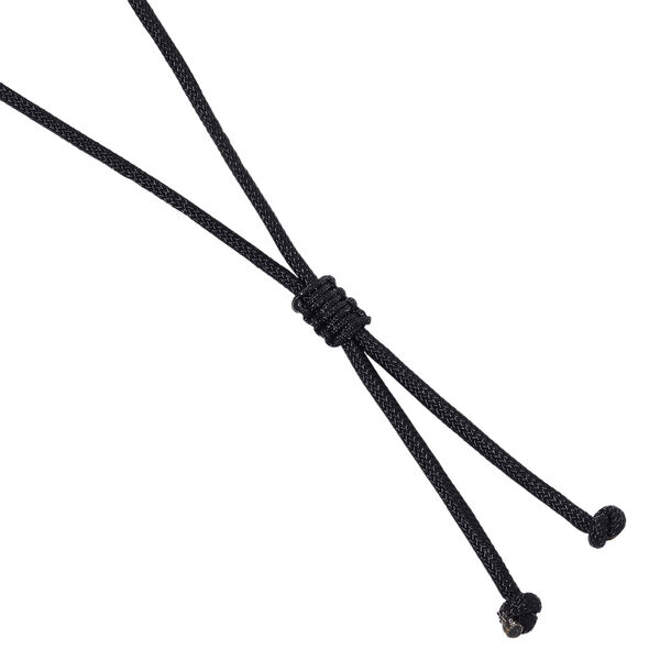 Flexible schwarze Jade 70cm Halskette - 79 ct. image number 5