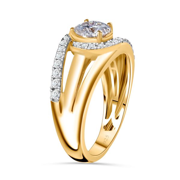 Moissanit Ring - 1,12 ct. image number 5