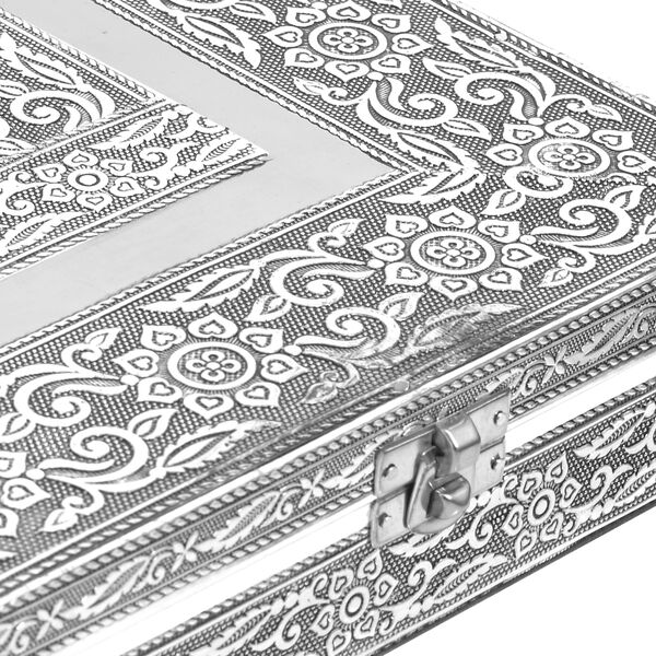 Handgefertigter Ringkoffer im Vintage Look, Schwan Motiv image number 6