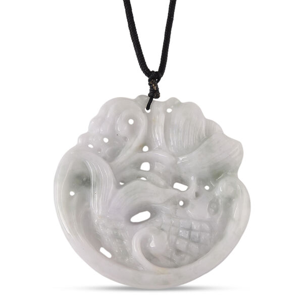 Wei&szlig;e Jade Halskette Flexibles (ca. 70 cm) ca. 270,00 ct. image number 4