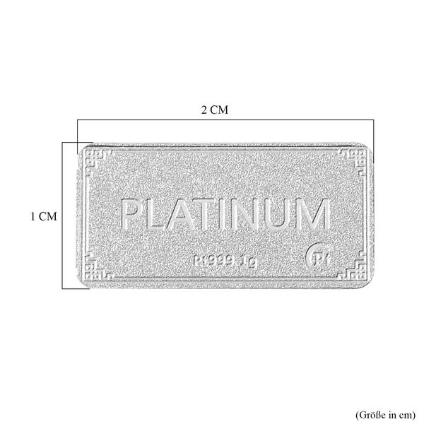 999 Platin Barren - 1 Gramm image number 6