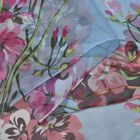 LA MAREY - bedruckter Seidenschal, 180x110 cm, florales Muster image number 2