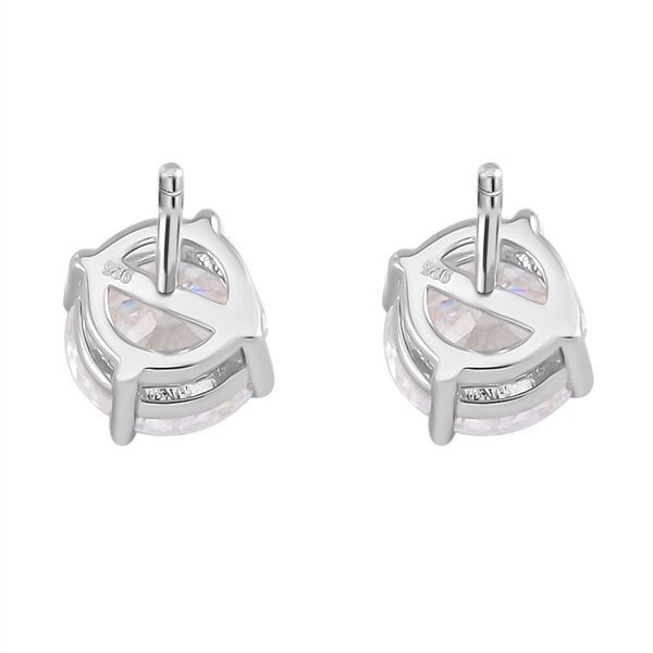 Moissanit Ohrringe - 3,64 ct. image number 4