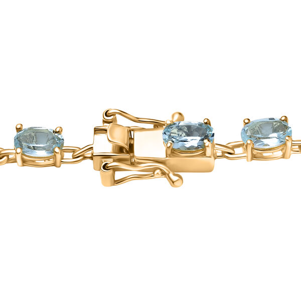 EverTrue himmelblaue Topas 45cm Halskette - 26,56 ct. image number 5