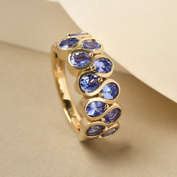 Tansanit Ring - 2,07 ct. image number 2