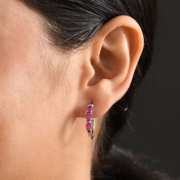 Afrikanische Rubin Ohrringe - 2,18 ct.