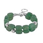 Grüner Aventurin Armband ca. 18 cm ca. 200.00 ct