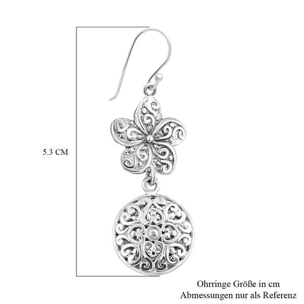 Royal Bali Kollektion- Ohrringe in 925 Silber image number 4