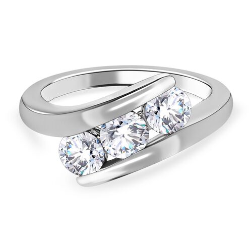 Moissanit Ring - 1,15 ct. image number 0