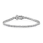 LUXURIANT DIAMOND - Lab grown Diamant VS-EF SGL zertifiziert Armband, SGL zertifiziert, ca. 19 cm, 585 Gold, ca. 5.00 ct