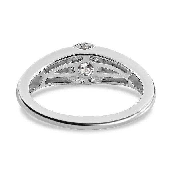 Moissanit Ring, ca. 0,74 ct image number 6