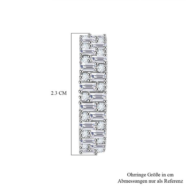 Moissanit Ohrringe - 2,50 ct. image number 6