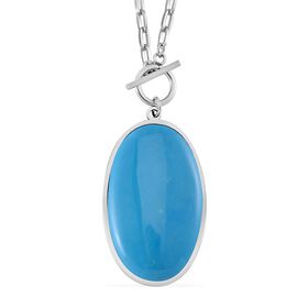 Howlit Halskette ca. 60 cm Reiner Edelstahl ca. 90.00 ct