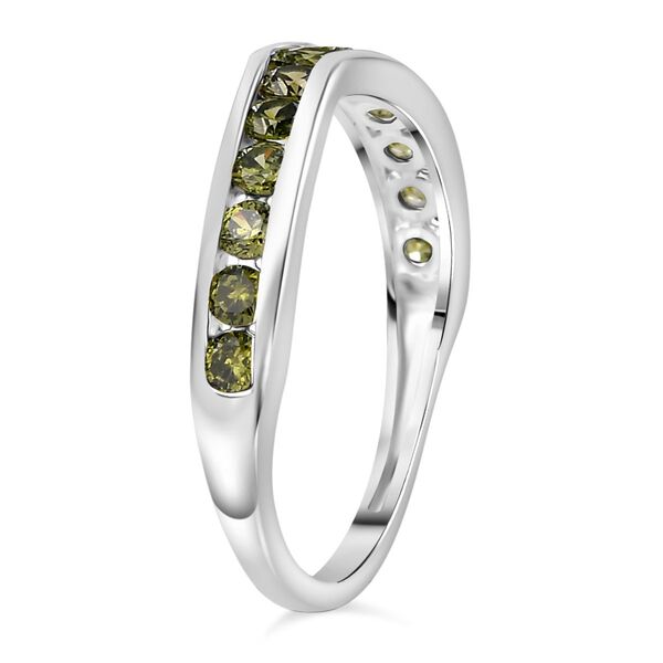 LUSTRO STELLA Peridot Zirkonia Ring image number 5