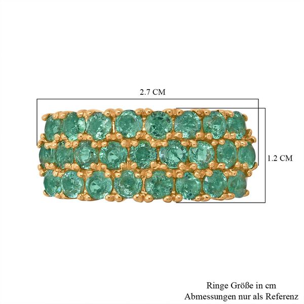 AA Kagem sambischer Smaragd Ring - 2,64 ct. image number 6