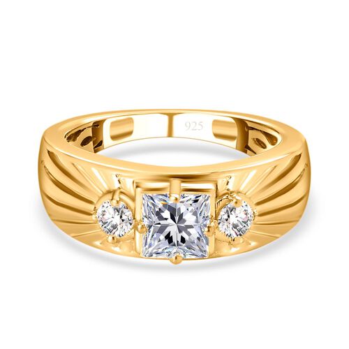 Moissanit Ring - 0,88 ct. image number 0