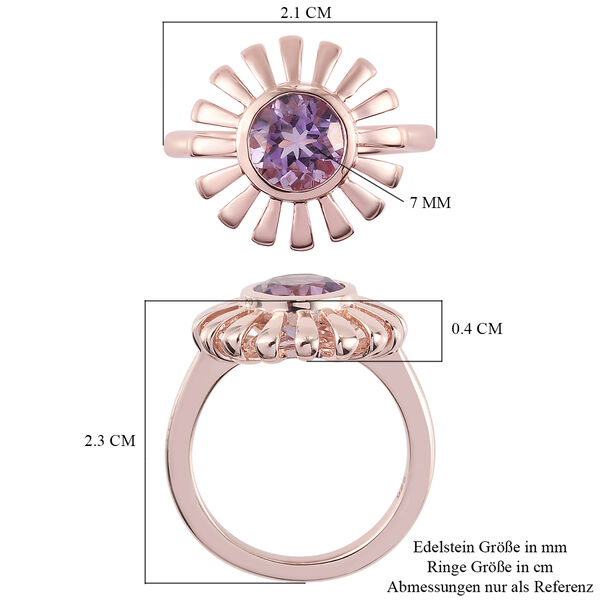 Rosa Amethyst Ring - 1,19 ct. image number 7