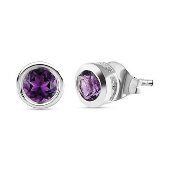 AA Mashamba Amethyst Ohrringe, 925 Silber, ca. 0.94 ct