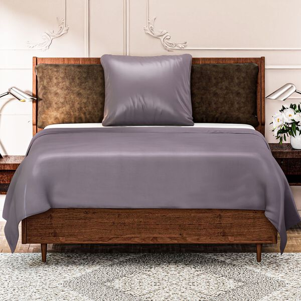 Kupferinfundierte Bettwäsche - 2-teiliges Set, lila image number 4