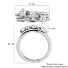 Diamant Ring 925 Silber platiniert  ca. 0,50 ct image number 6