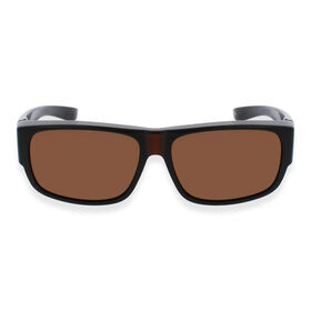Sole & Luce - Halbdurchsichtige braune Sonnenbrille