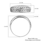 925 Silber Ringe (Größe 21.00) ca. 4,40g image number 5