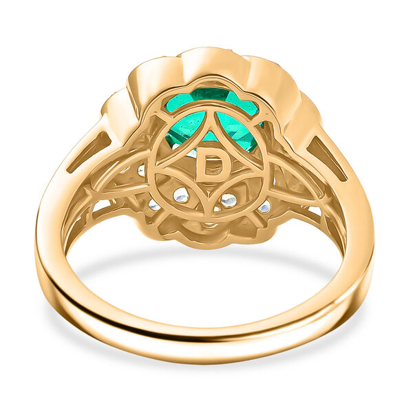 D'Joy Pfau Triplett Quarz, Peridot und blauer Apatit Ring - 2,76 ct. image number 5