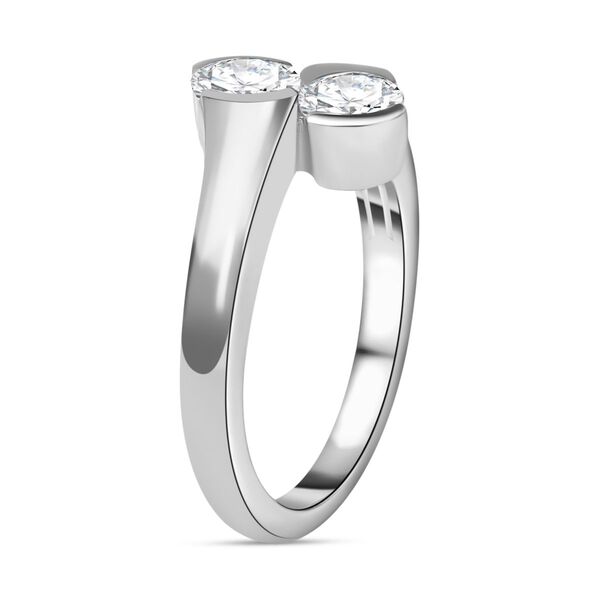 Moissanit Ring - 0,88 ct. image number 7