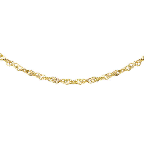 Italienische Singapurkette, ca. 45 cm, 375 Gelbgold image number 0