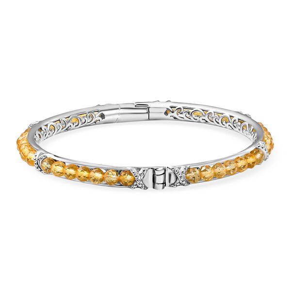 Citrin Armreif, 19 cm - 29,99 ct. image number 4