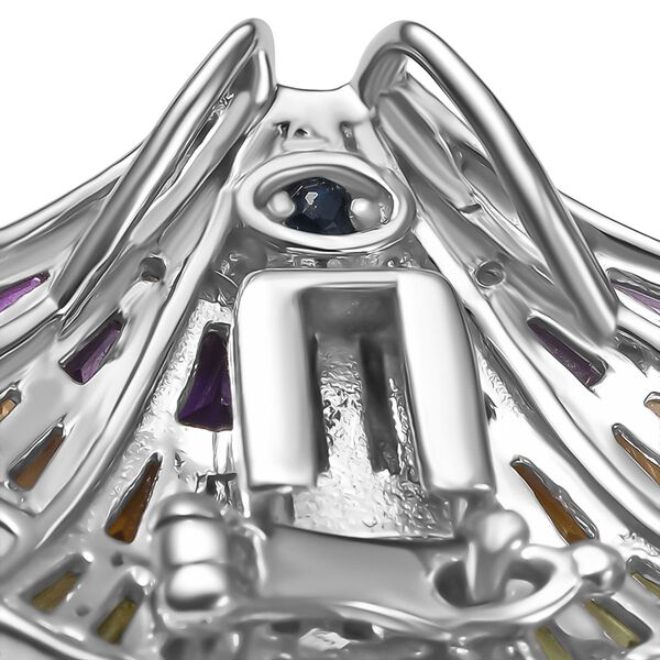 GP Shell Trionfo Kollektion - AA Multi-Edelstein, Zirkon und blauer Saphir Ring/ Anh&auml;nger  - 1,41 ct. image number 14