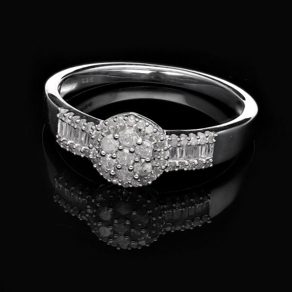 Diamant Cluster Ring - 0,50 ct. image number 1