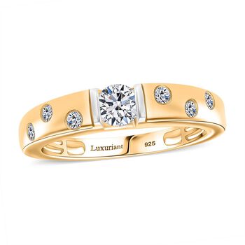 LUXURIANT SGL zertifizierter SI-GH Labor Diamant zweifarbiger Ring - 0,50 ct.