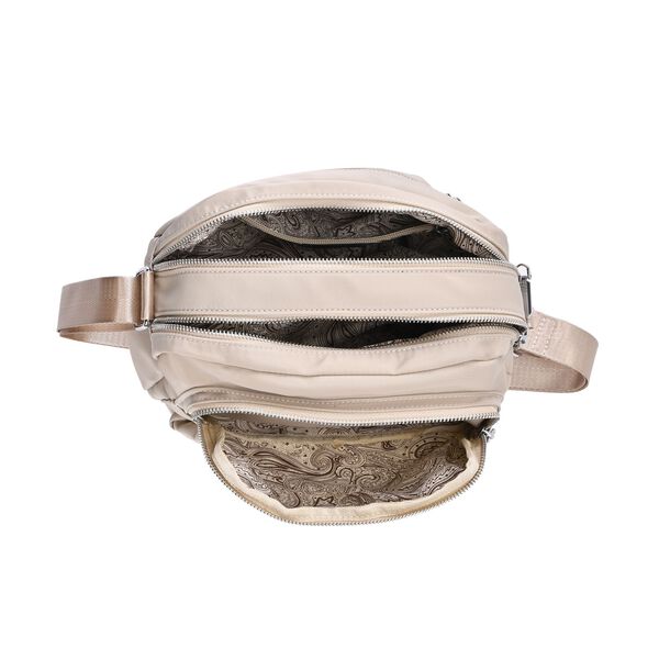 Wasserdichte Umh&auml;ngetasche, Khaki image number 5