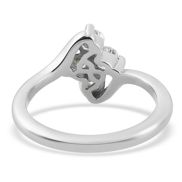 Moissanit floraler Ring, image number 6