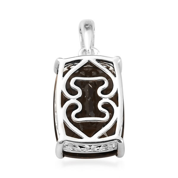 Rauchquarz-Anhänger, 925 Silber ca. 6,31 ct image number 5