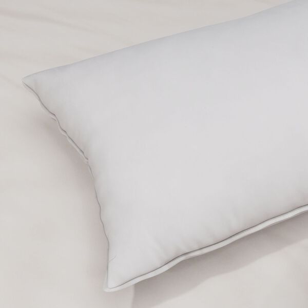 Serenity Night Daunenkissen und Seidenkissenbezug, 40x80 cm, Champagner image number 8