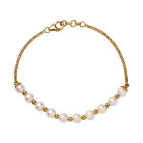Süßwasser Perle Armband, 19 cm