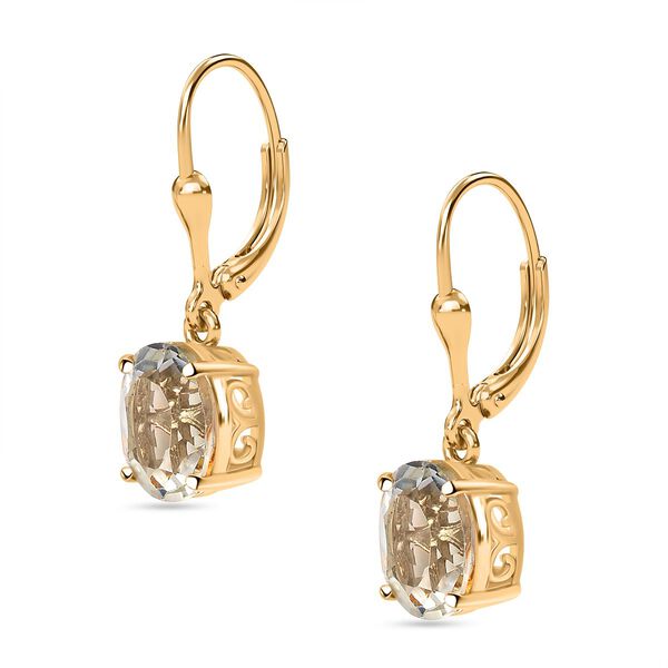 Prasiolith Ohrringe - 0,20 ct. image number 5