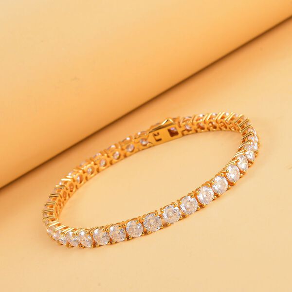 Moissanit Armband, 19 cm - 1 5,89 ct. image number 2