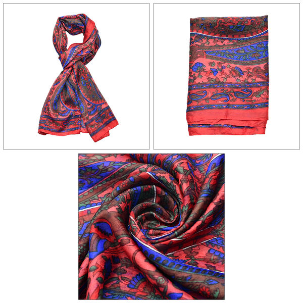 Quadratischer Seidenschal image number 6