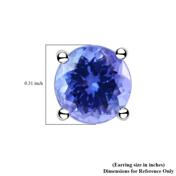 RHAPSODY AAAA zertifizierte und gepr&uuml;fte Tansanit-Ohrringe - 1,10 ct. image number 7
