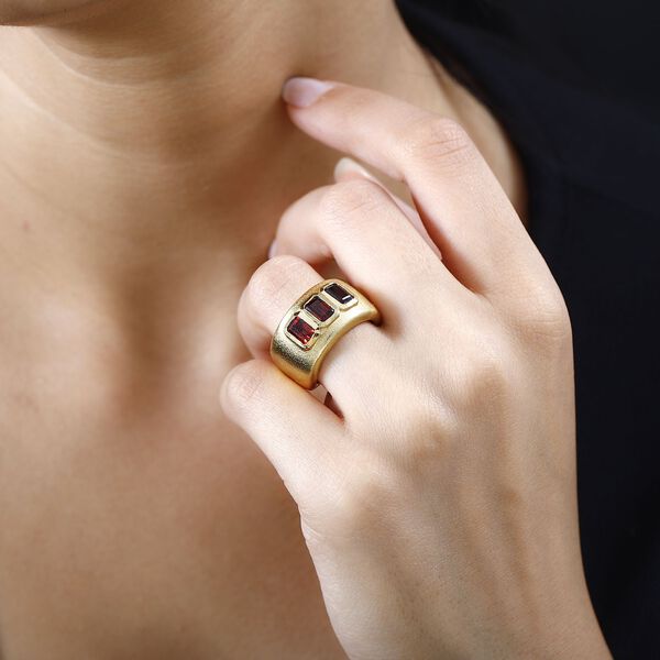 Mosambik Granat Ring - 2,52 ct. image number 3