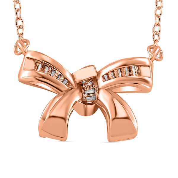 Wei&szlig;er Kristall Halskette ca. 45 cm Messing image number 3