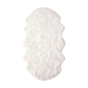 Kunstfell Teppich, wei&szlig;