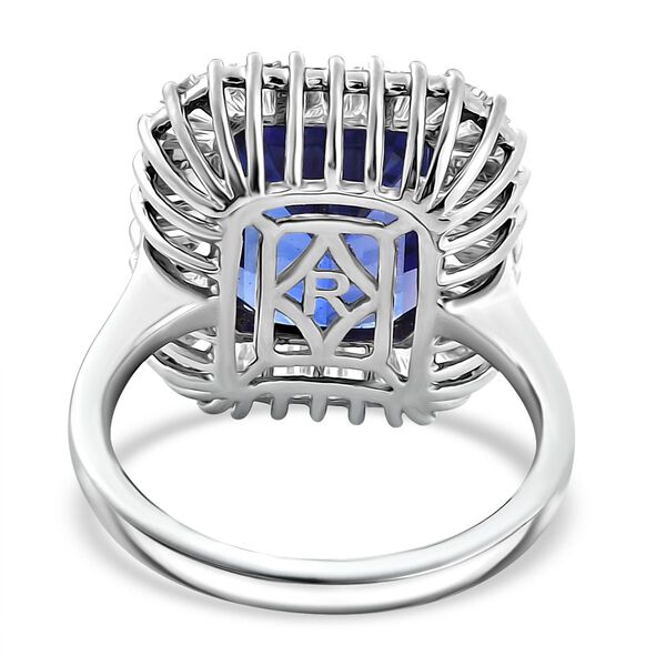 RHAPSODY AAAA Tansanit und VS Diamant Ring in 950 Platin - 10,17 ct. image number 5
